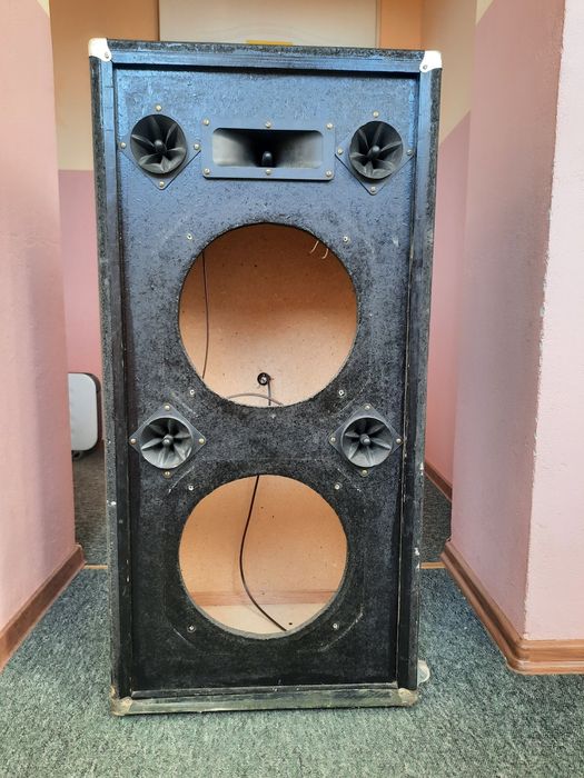 Obudowa kolumna estradowa/gitarowa 2x12 + horn