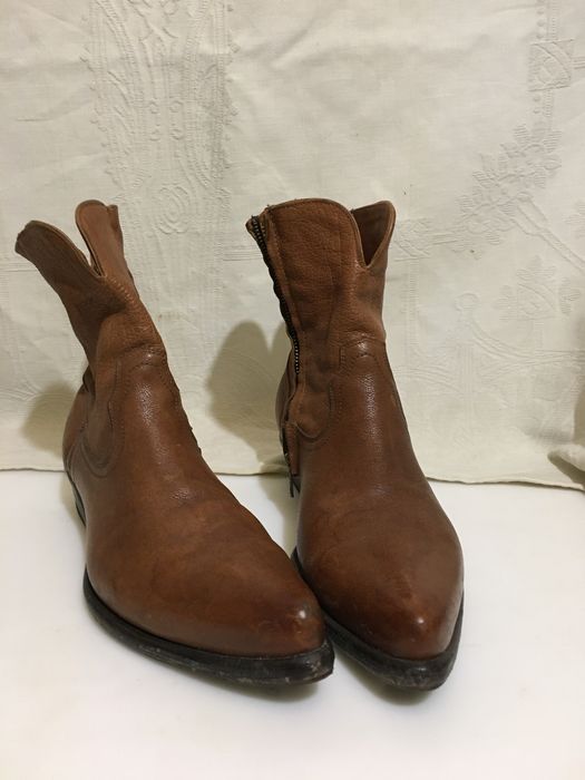 Ковбойские кожаные сапоги MEXICO