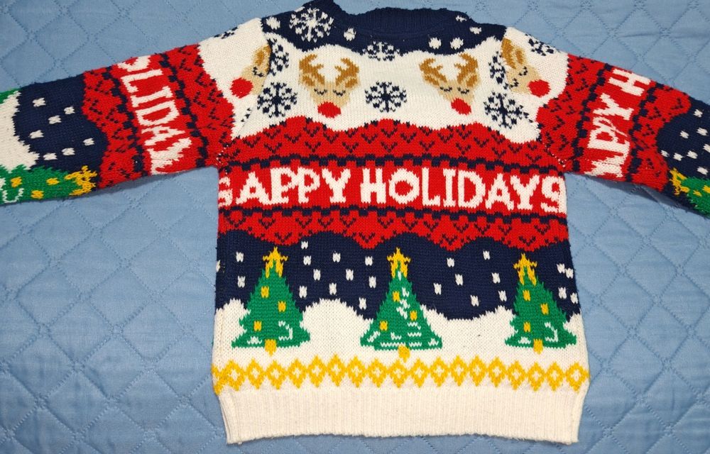 Camisola de menino do Natal