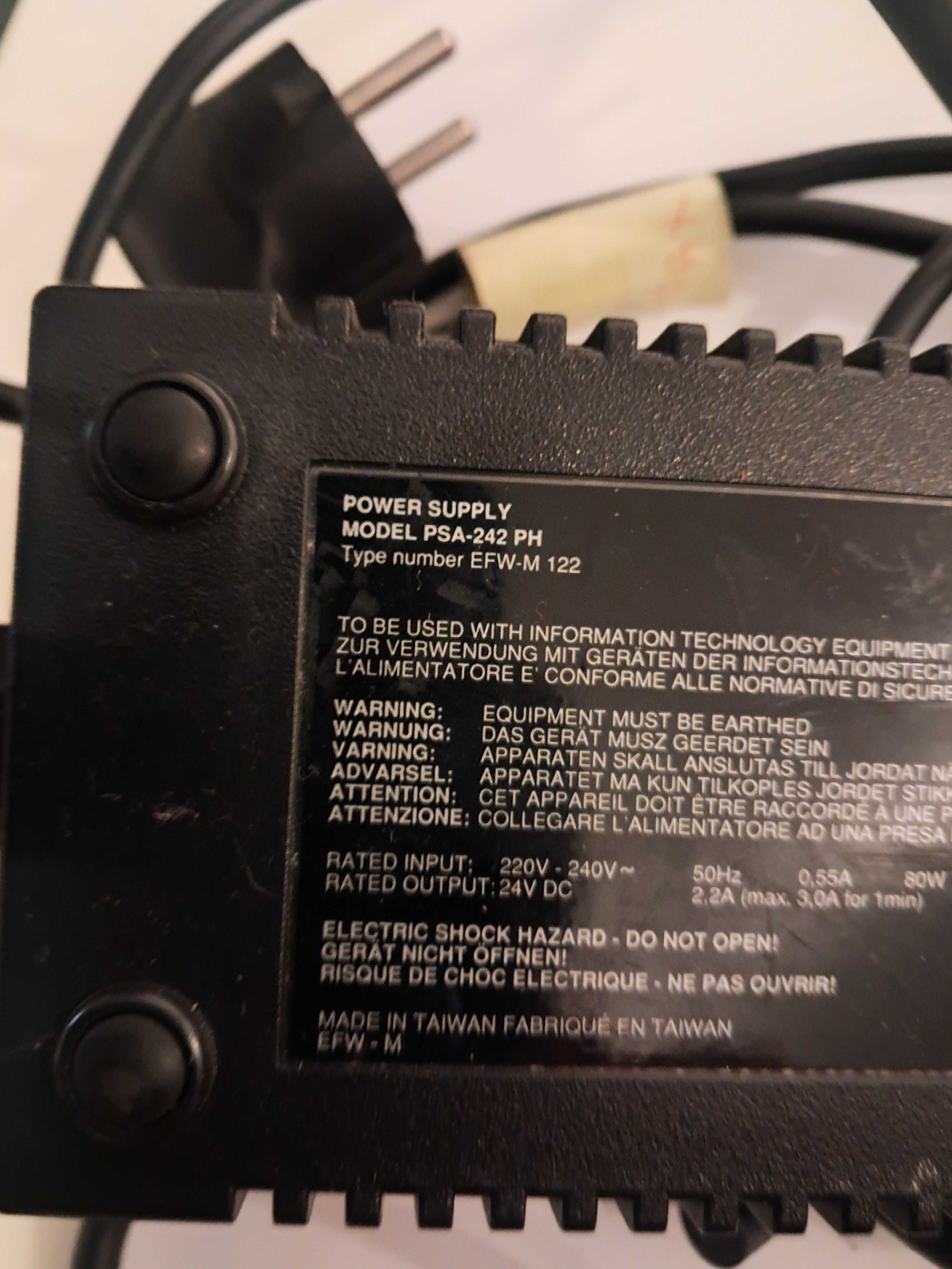 Transformador 24 v  dc  era de um fax