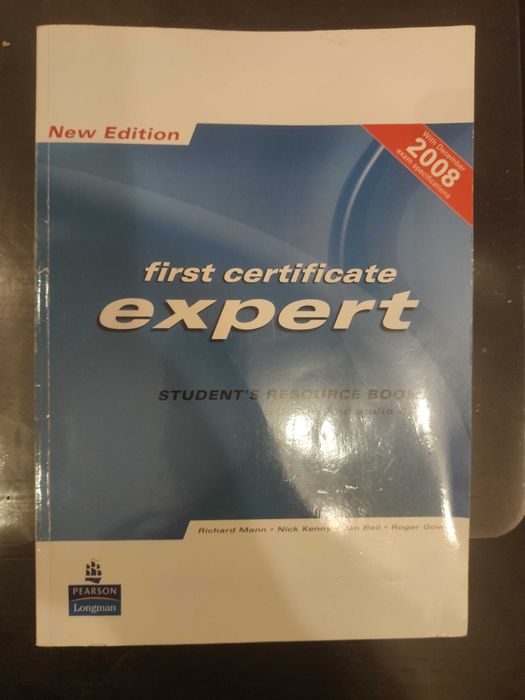 First certificate expert - Student's resource book, książka