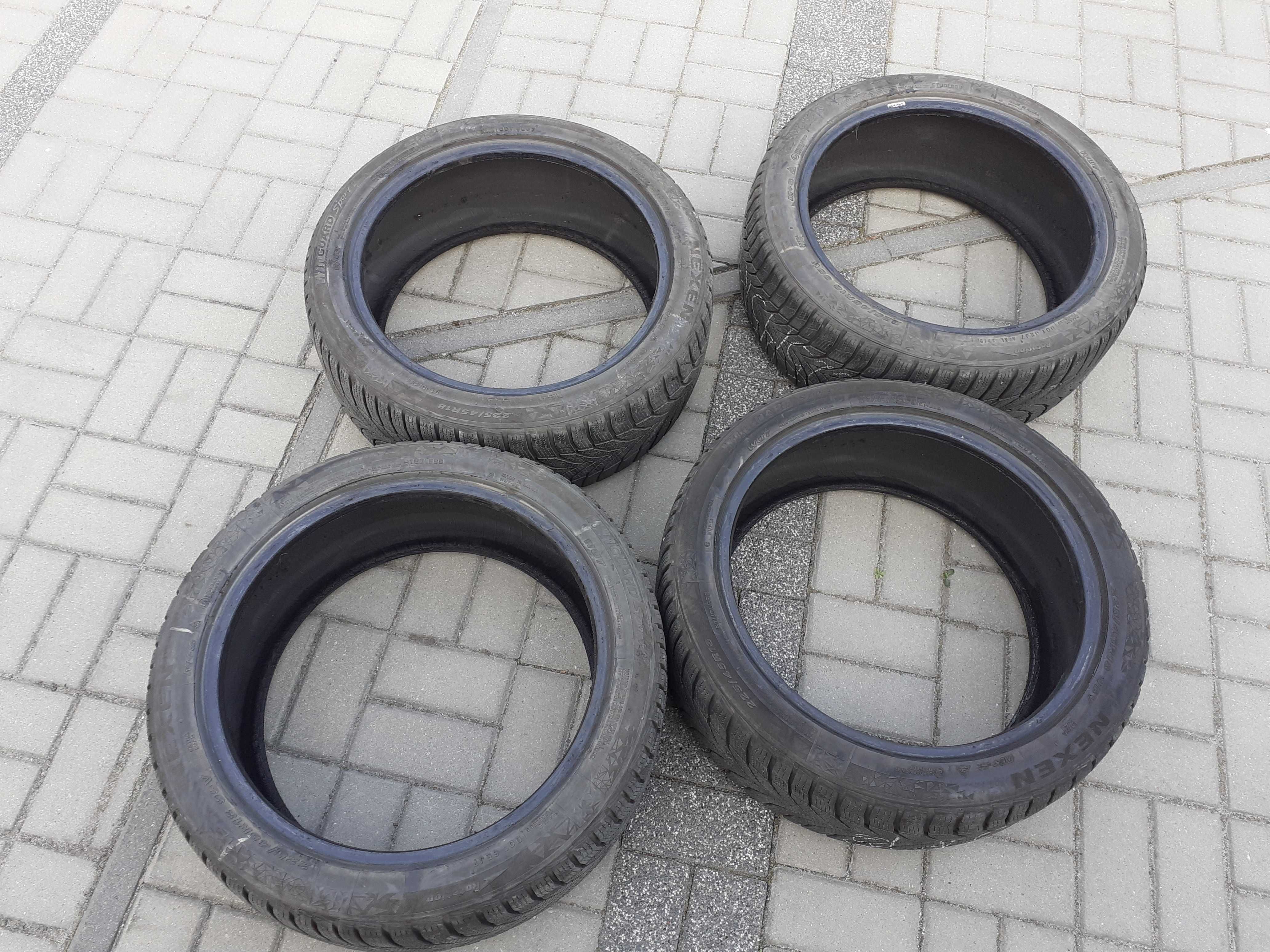 Sprzedam komplet opon zimowych Nexen Winguard Sport 2
