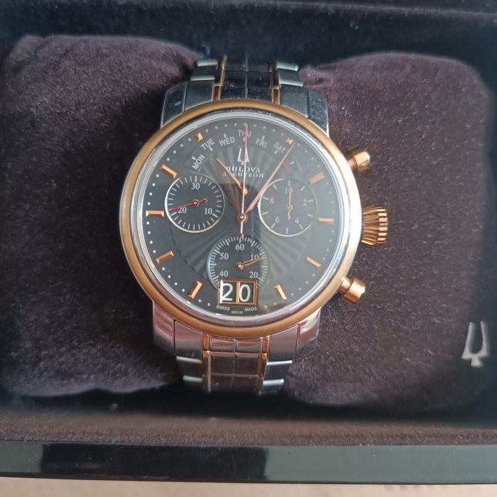Чоловічий годинник Bulova Accutron Swiss made