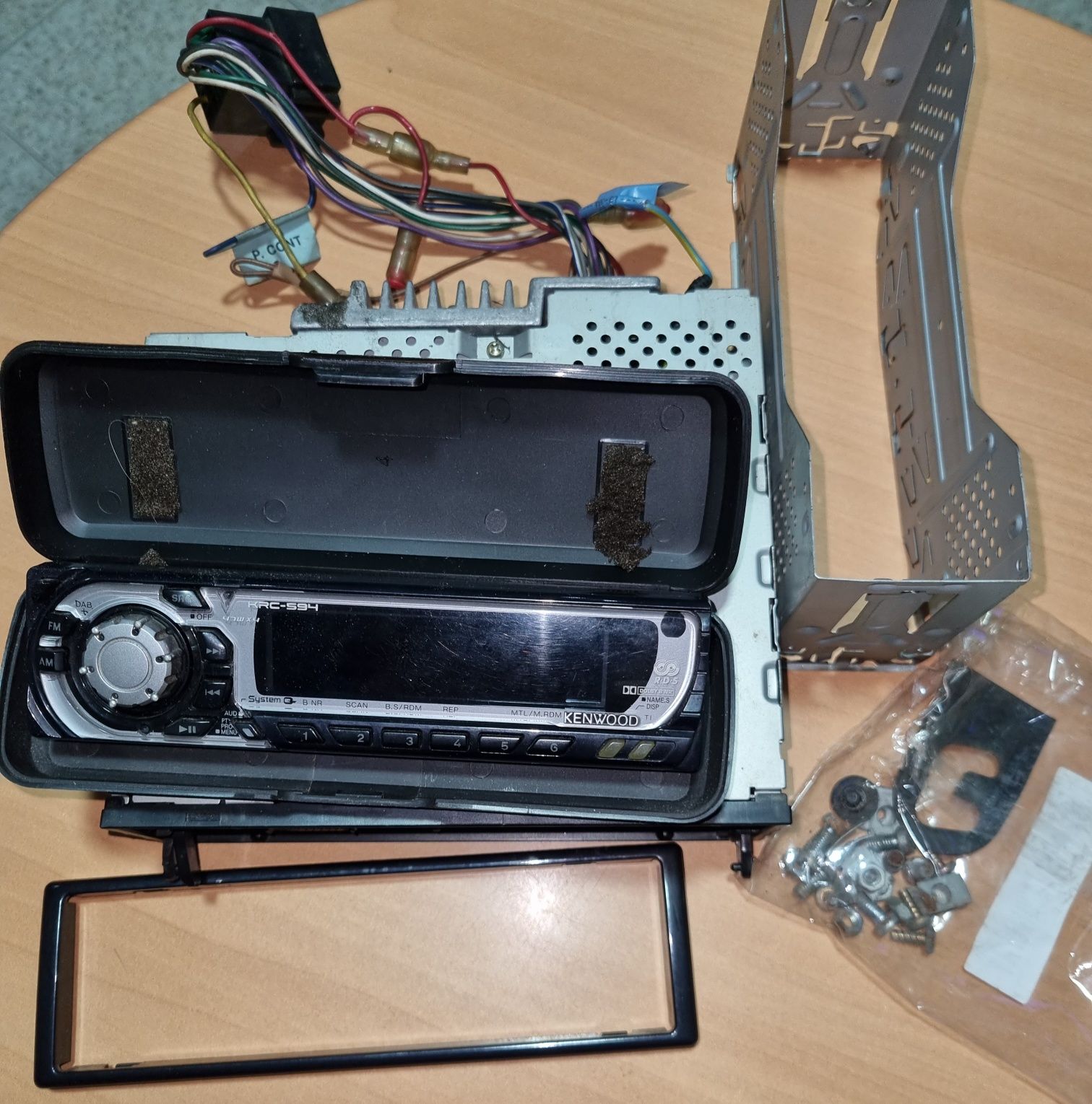 Auto rádio kenwood com cx 10 cds