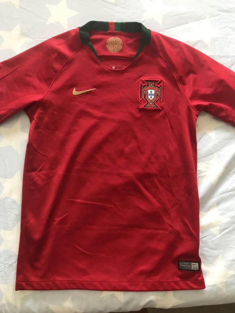 Camisola Portugal Oficial Mundial 2018