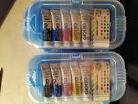 8 guaches extra finas 7,5 ml da giotto
