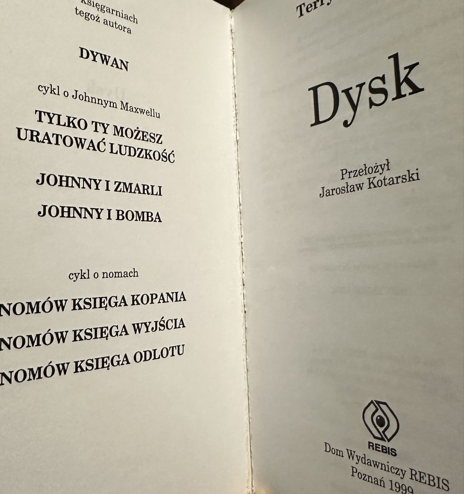 Dysk - Terry Pratchett