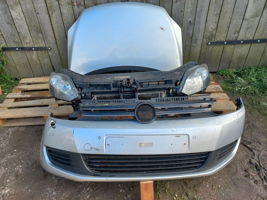 Przód kompletny vw golf 6 VI plus maska zderzak pas przedni chłodnice