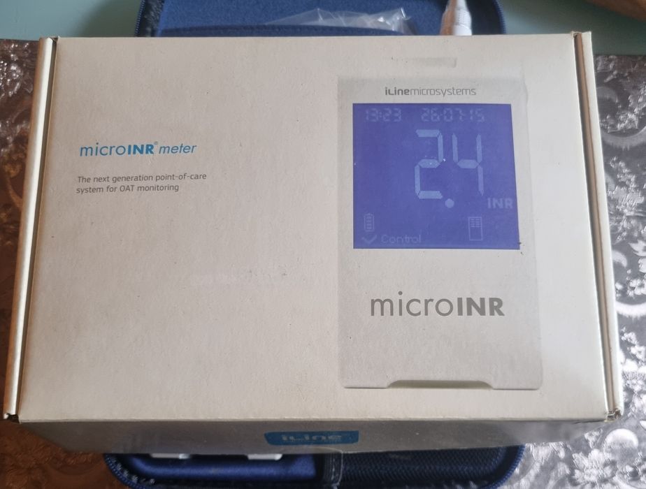 Aparat do kontroli krzepliwości krwi microINR