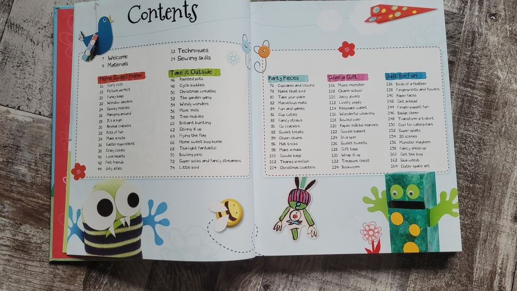 365 things to make and do right now, książka w j.angielskim