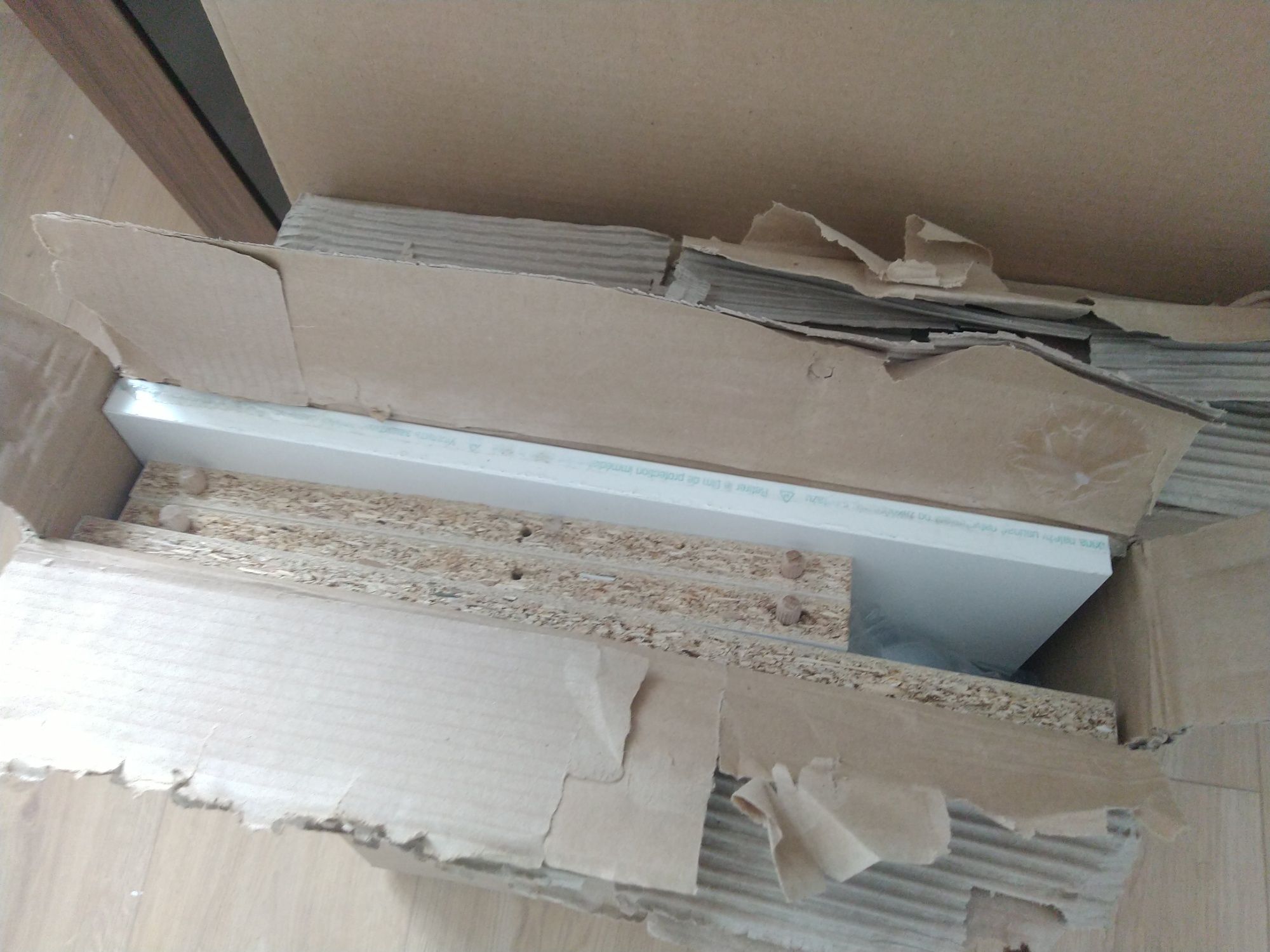 Szafka kuchenna szuflady biały/biały połysk