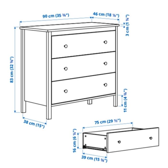 Комод з пеленатором