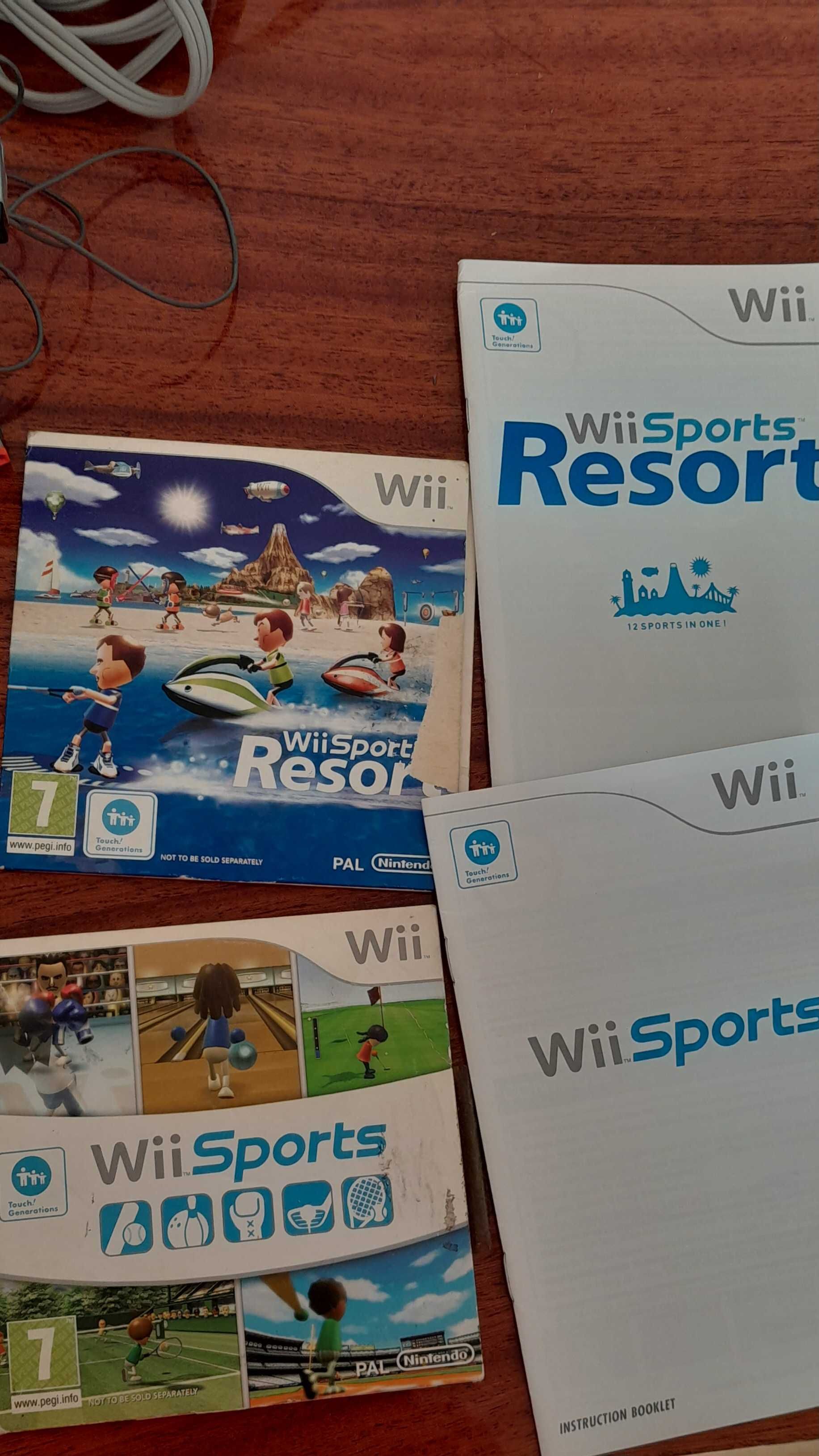 Nintendo Wii consola com jogos