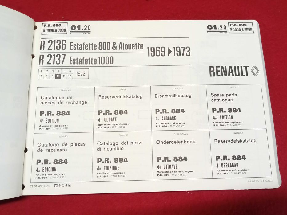 Renault Estafette - 1969 > 73