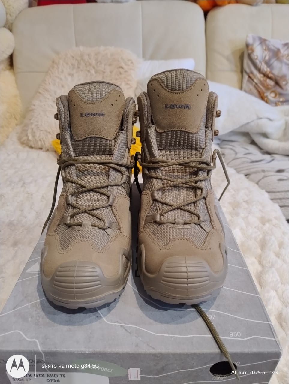 Ботинки "Lowa Zephyr GTX" (Coyote)