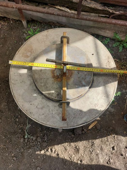 Бак из нержавейки с крышкой