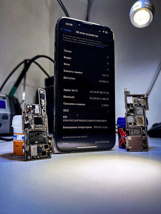 Ремонт телефонов, пайка, сложный ремонт, после неудачного ремонта