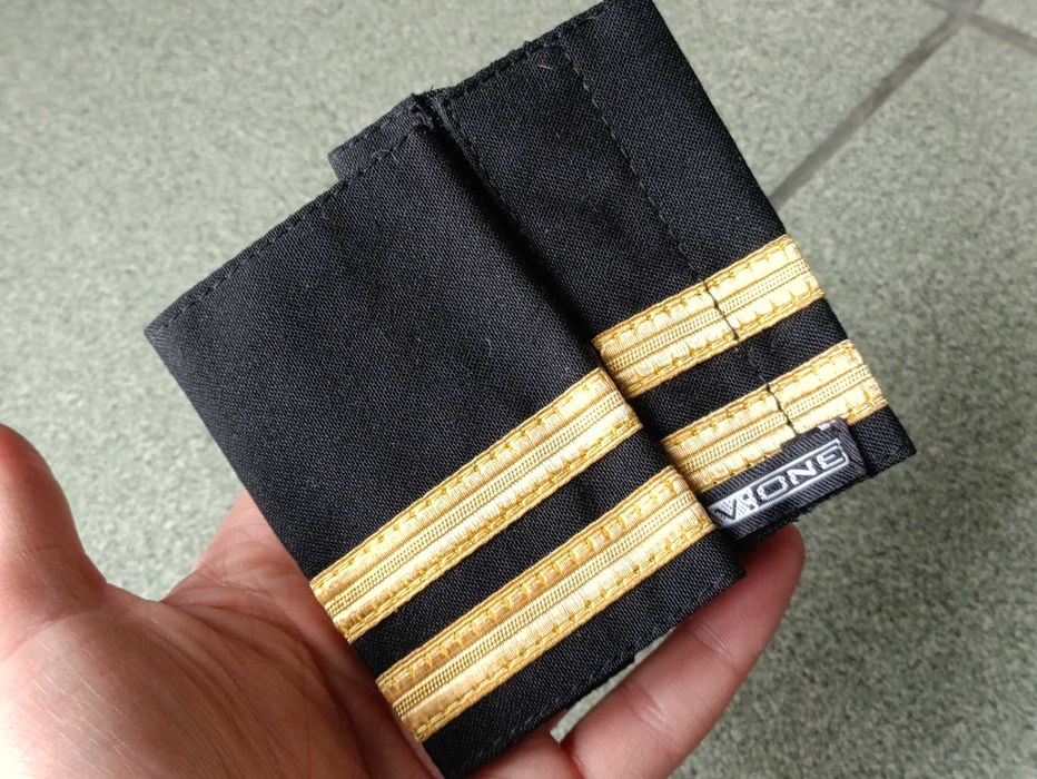 Погоны гражданской авиации 2 полосы