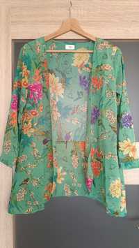 Piękne nowe kimono w roślinny wzór przywiezione z Maroko rozm.M