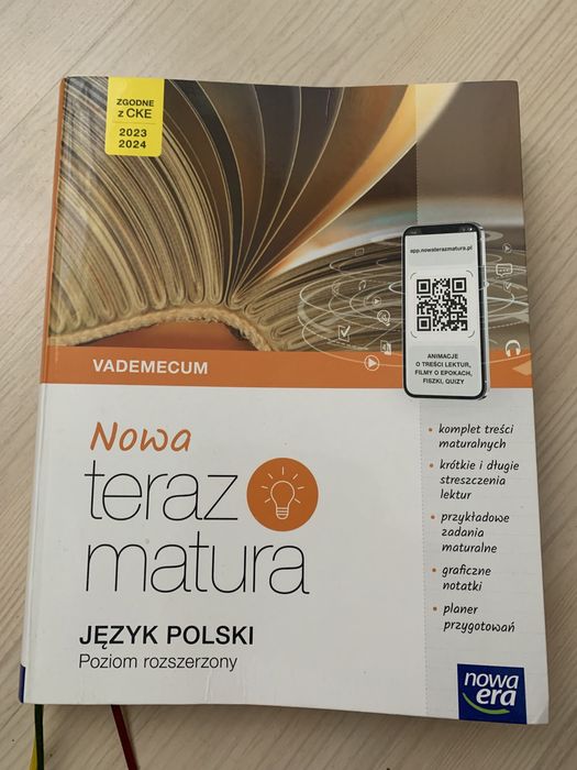 Nowa teraz matura - vademecum język polski ( poziom rozszerzony )