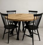 Stół okrągły fi 100/180 rozkładany salon jadalnia -Dostawa Gratis  !