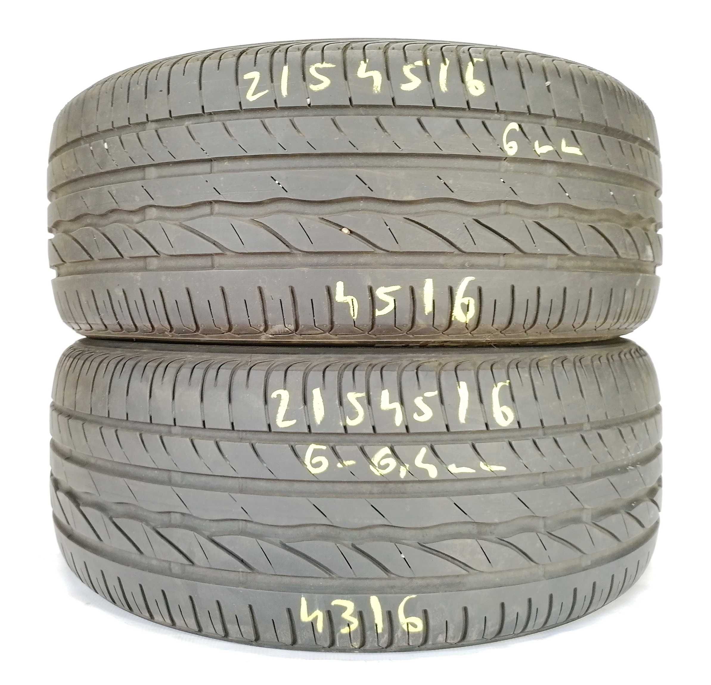 4x 215/45 R16 Bridgestone ER300 opony letnie 7 mm / Świdnik