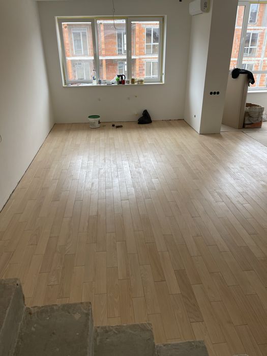 Масивна паркетна дубова дошка масив дуб паркет від виробника