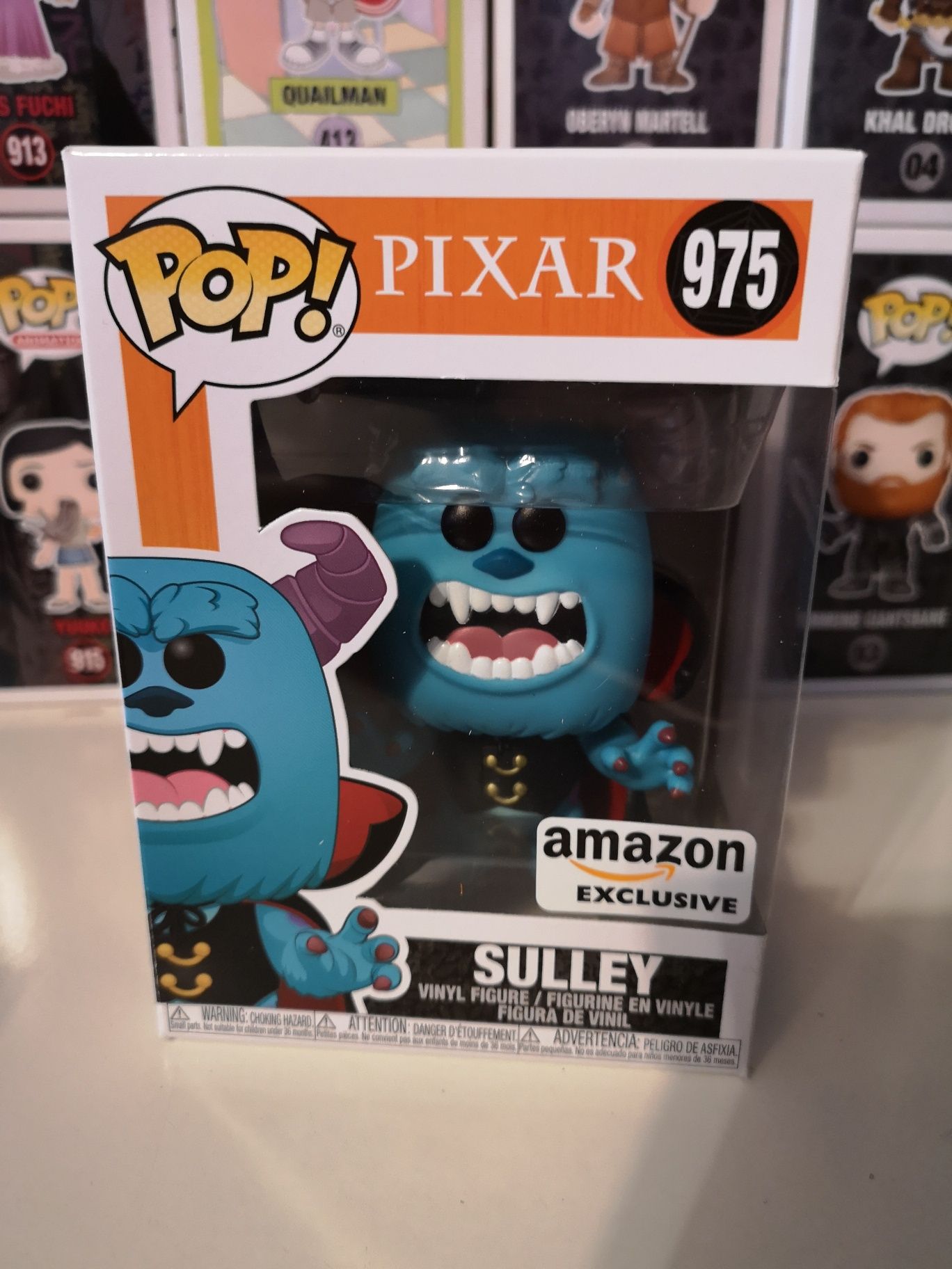 Funko Pop SULLEY Potwory i spółka Pixar amazon exclusive figurka 10/10