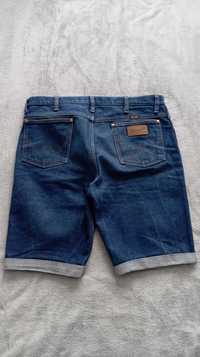 WRANGLER spodenki jeans