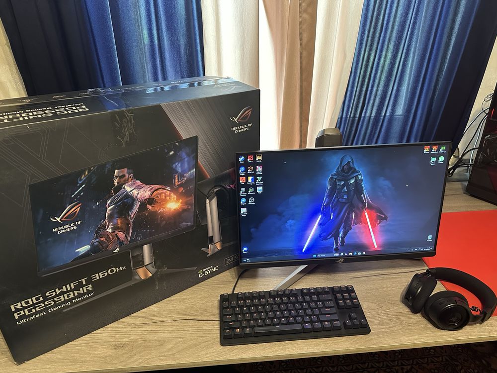 Монітор монитор ASUS ROG SWIFT 360Hz PG259QNR 360гц