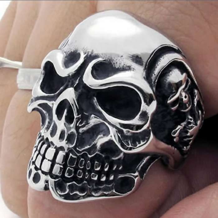 Anel Cabeça Caveira