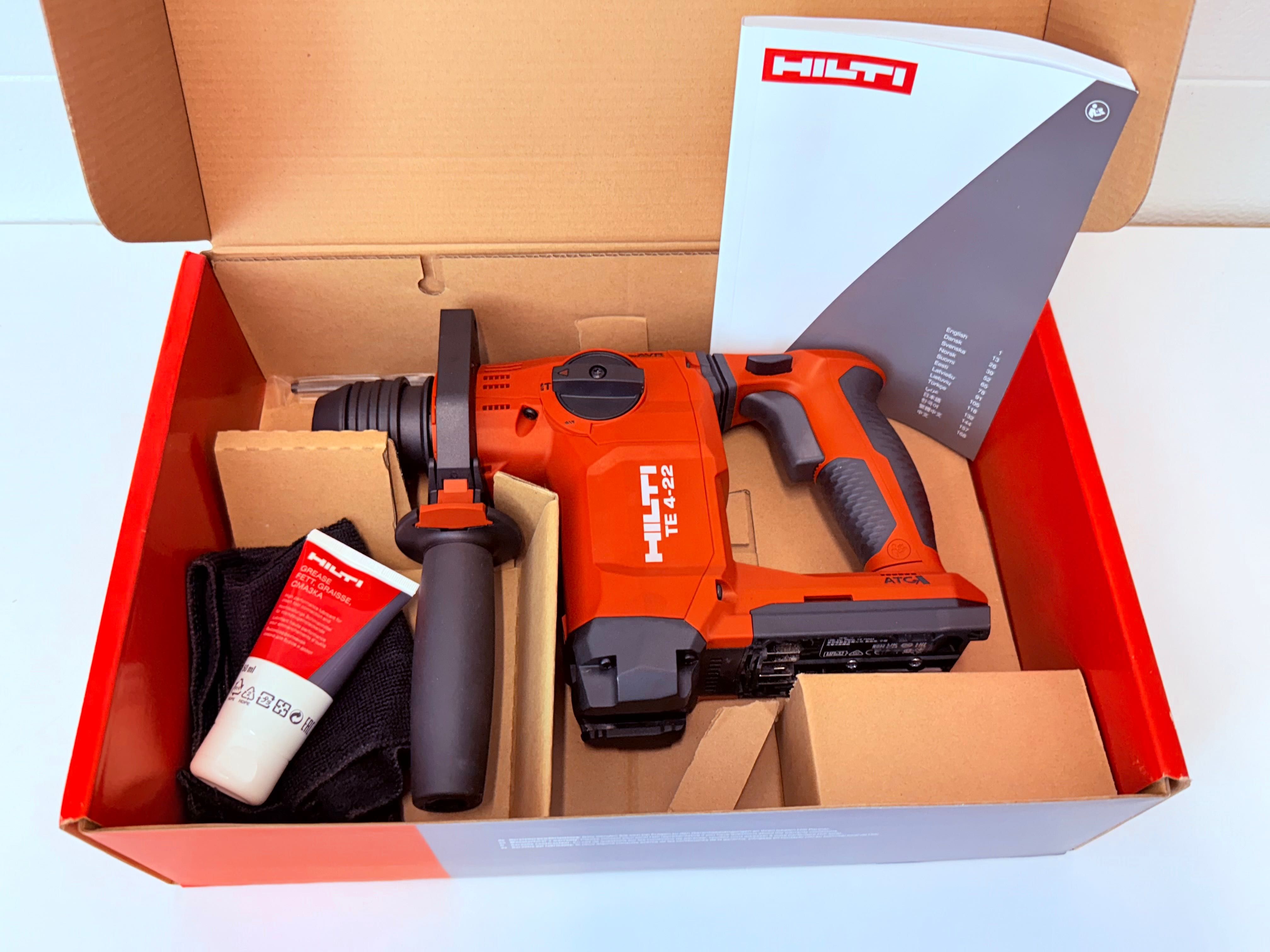 HILTI NURON akumulatorowa młotowiertarka HILTI TE 4-22 wysyłka gratis