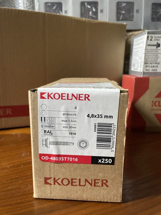 Самонаріз для металочерепиці (даху)