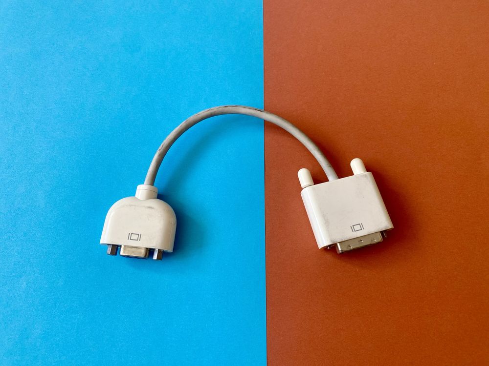 Przejściówka Apple DVI - VGA
