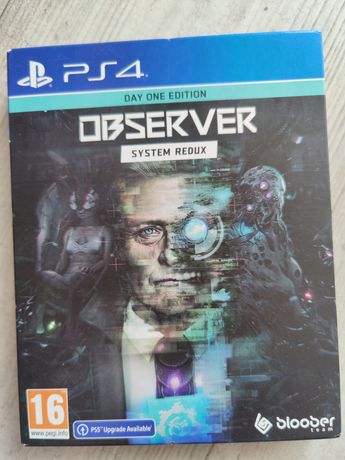 Observer System Redux Day One Edition PS4 PS5 napisy PL artbook soundt