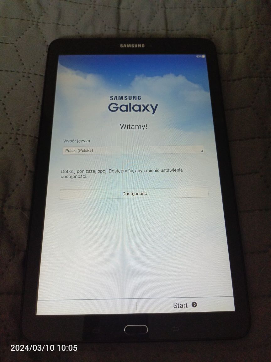 Tablet Samsung Galaxy TAB E