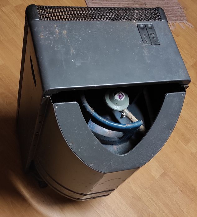 Aquecedor a gás da Galp