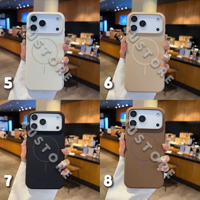 Силиконовый чехол Magsafe на iPhone 17 Pro Max софт тач чохол Силікон