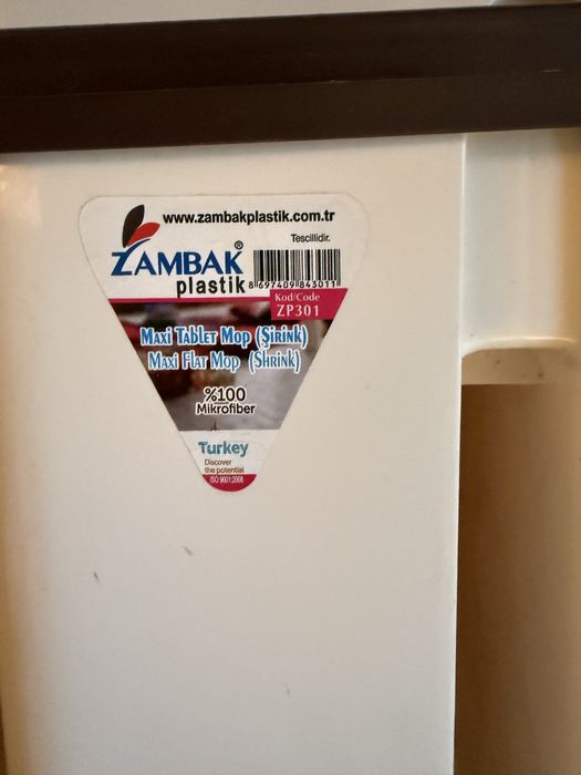 Ведро для прибирання Zambak Plastik