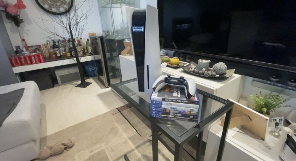 Ps5+ 1 Comando + 6 Jogos + Cabo HDMI