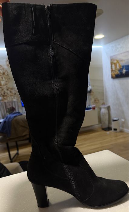 Сапожки на підборах 8 см дуже зручні