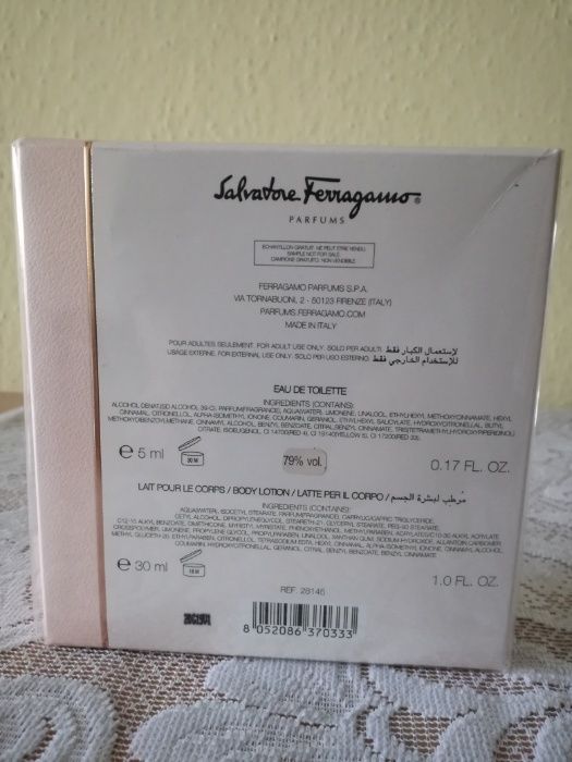 Perfumy Salvatore Ferragamo - zestaw