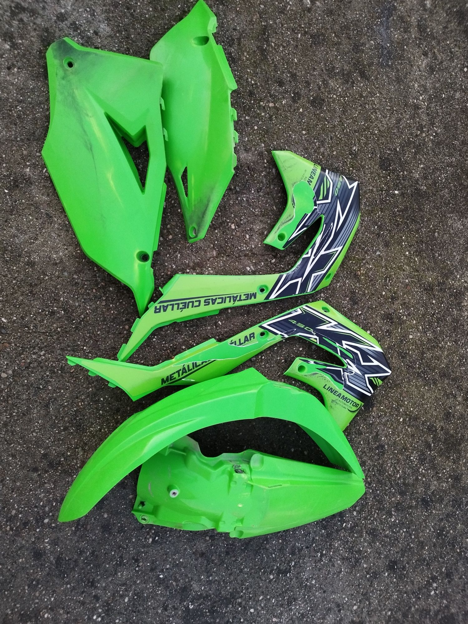 Vários kit de Plásticos Kawasaki kxf 2019/2023