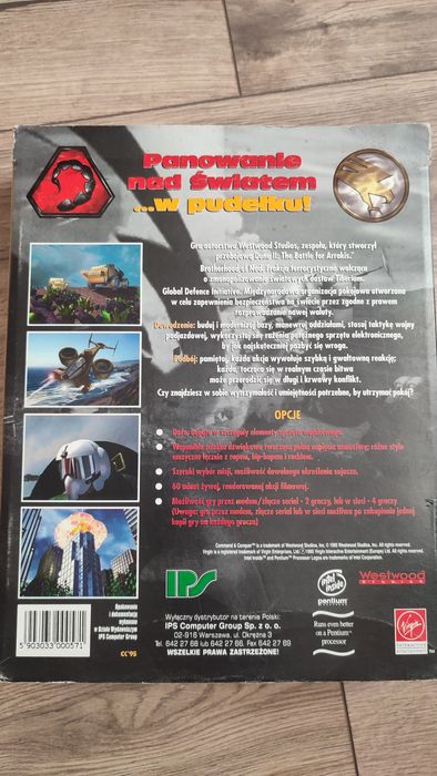 Kolekcja Big Box Command &Conquer Red Alert Diablo POL