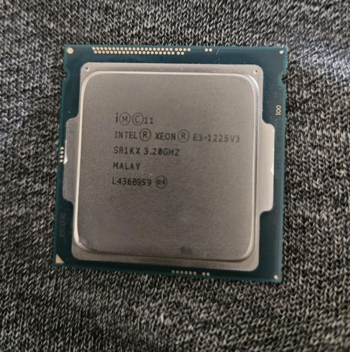 Procesor Intel Xeon E3-1225v3 (odpowiednik i5-4570)