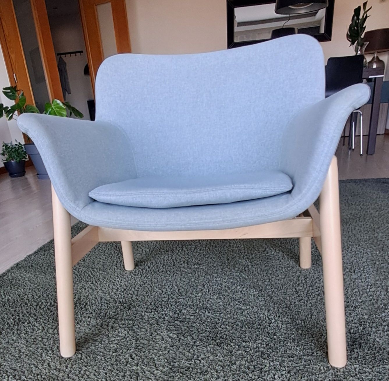 Poltrona VEDBO Ikea Verde Claro como Nova