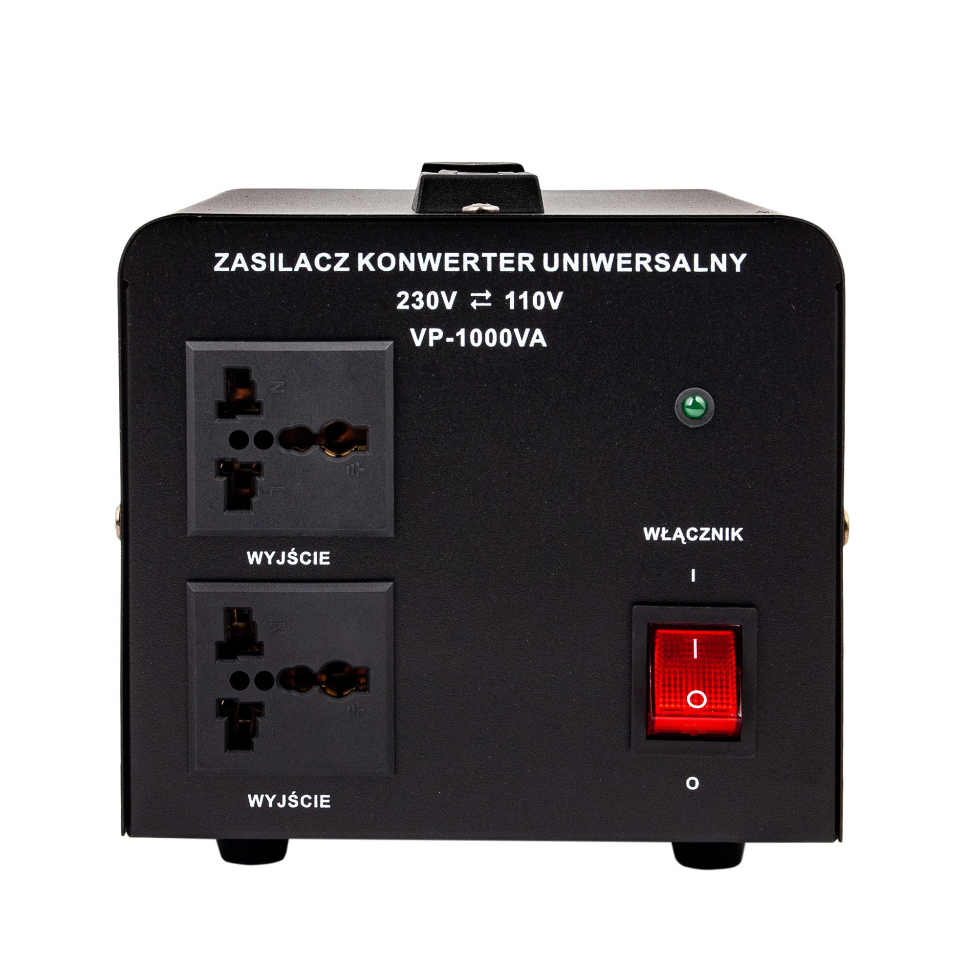 Zasilacz konwerter transformator 230V / 110V USA 1000W (PRZ34)