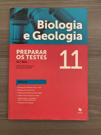 Livro de preparação para os testes de Biologia e Geologia do 11 ano