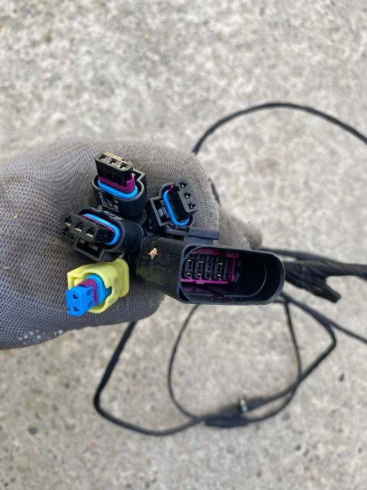 Audi q5 80a проводка переднього бампера