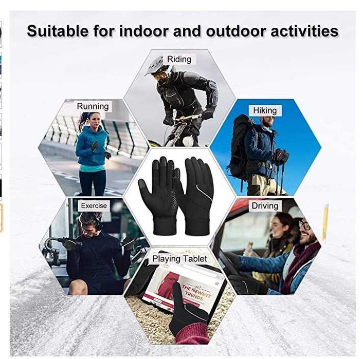 Luvas impermeáveis inverno frio mota ciclismo homem/mulher ecrã táctil